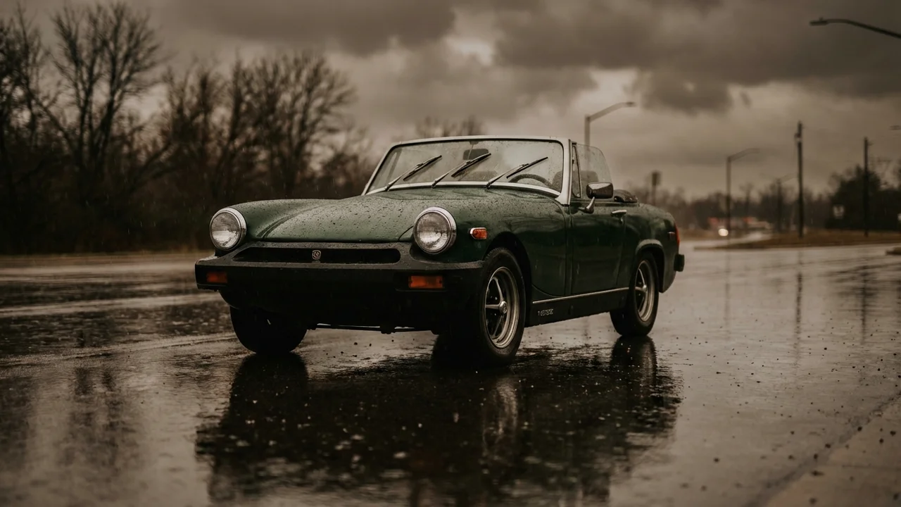 MG Midget Wiper Blades - 1