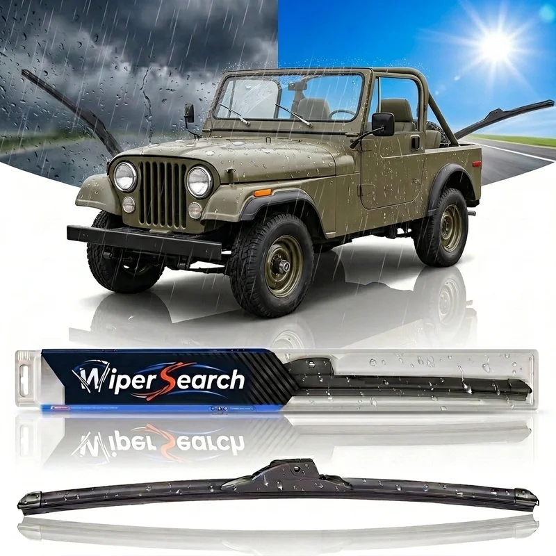 Wiper Blade for Jeep CJ5 (1969 - 1983) - 1
