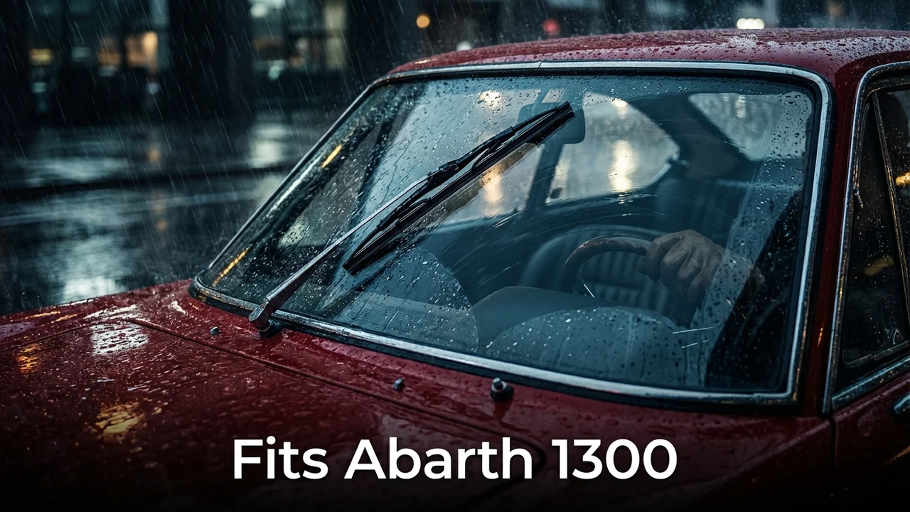 Abarth 1300 Driver Side Wiper Blade — 28