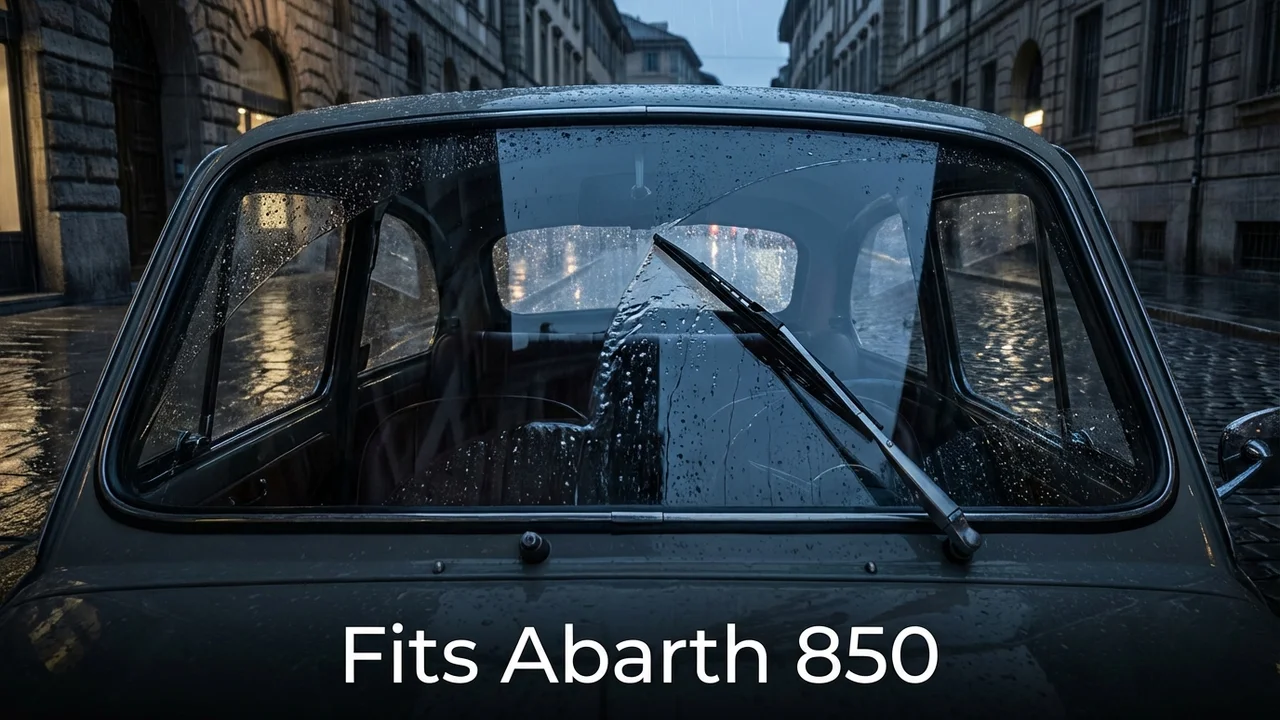 Abarth 850 Passenger Side Wiper Blade — 17