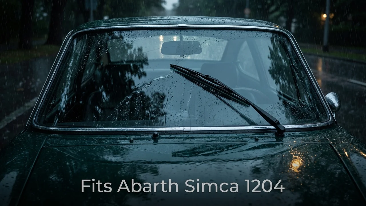 Abarth Simca 1204 Passenger Side Wiper Blade — 16