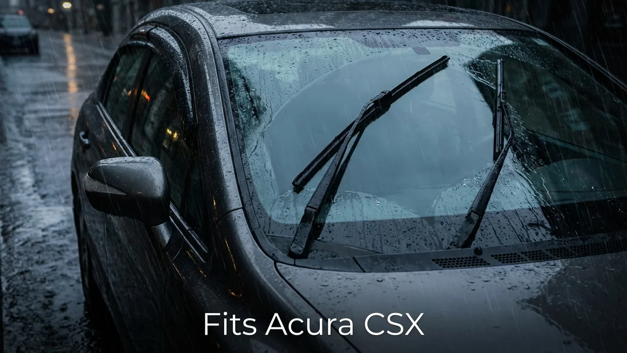 Acura CSX Passenger Side Wiper Blade — 19
