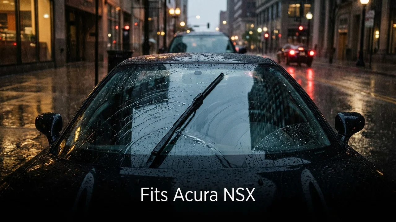 Acura NSX Driver Side Wiper Blade — 24