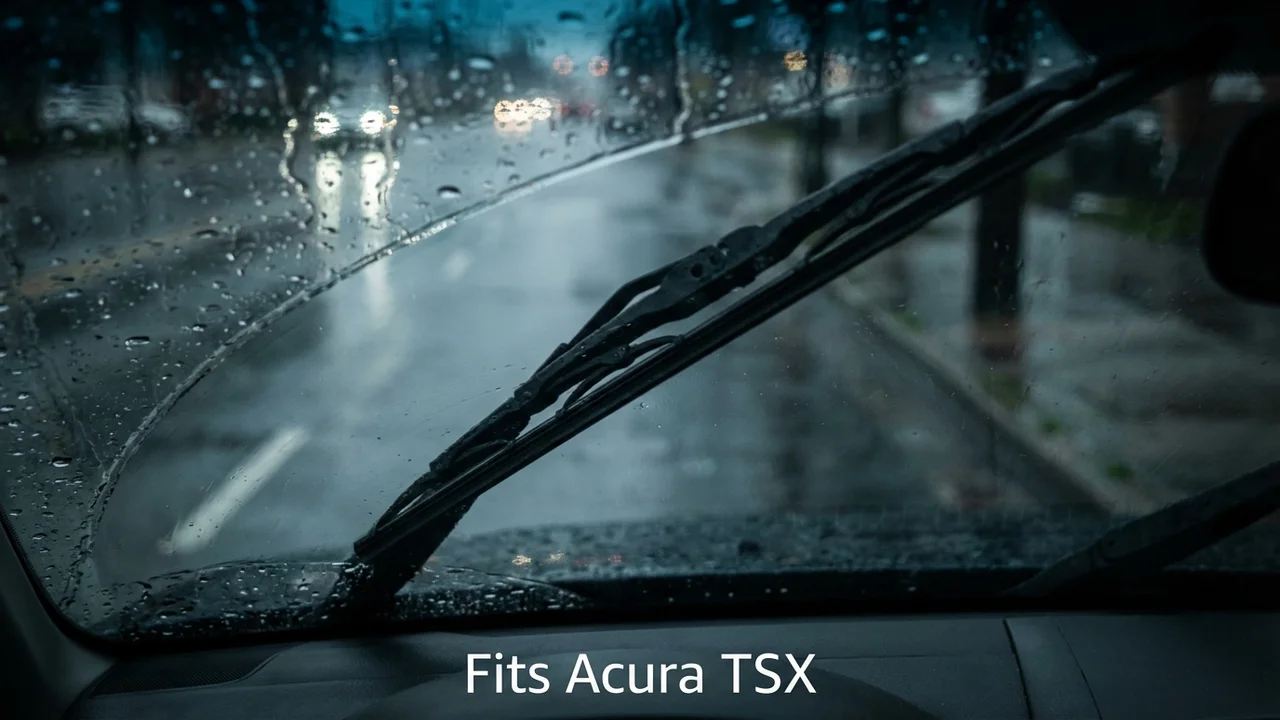 Acura TSX Driver Side Wiper Blade — 24