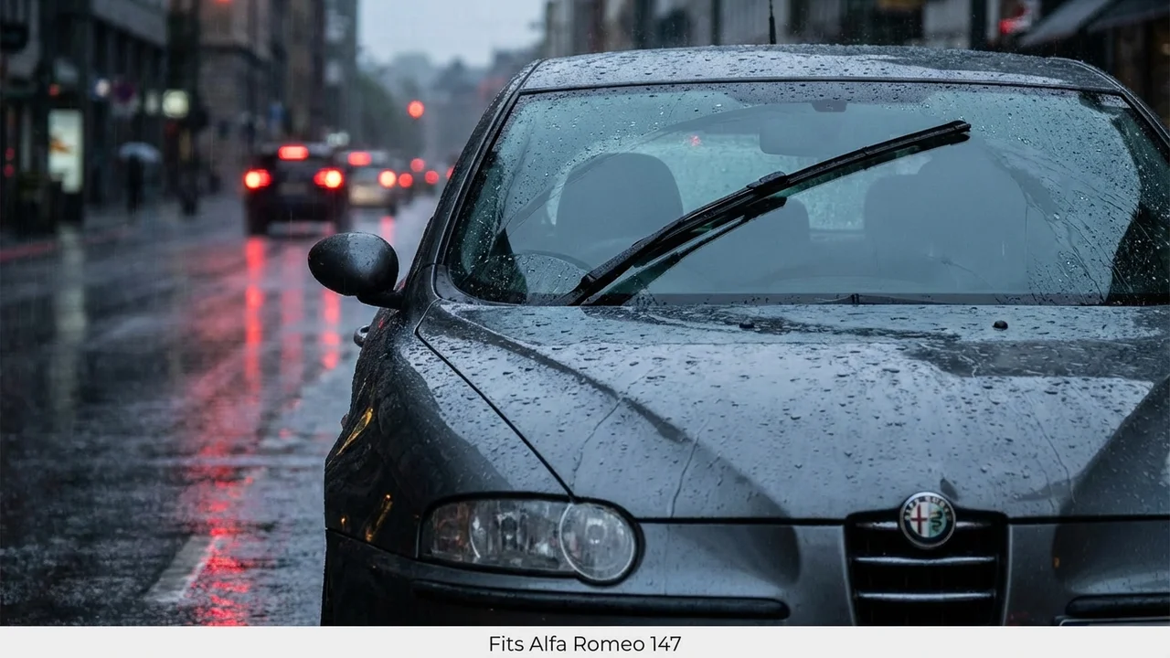 Alfa Romeo 147 Passenger Side Wiper Blade — 22