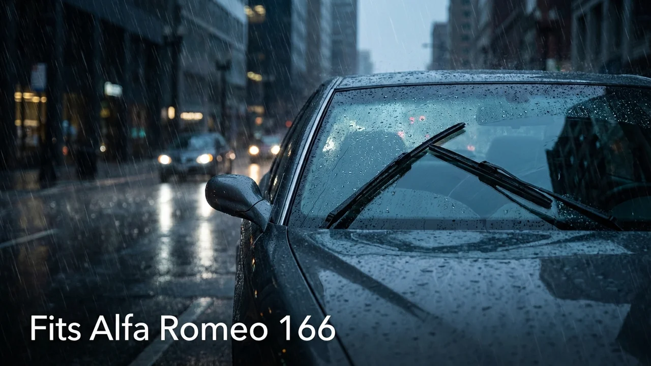 Alfa Romeo 166 Passenger Side Wiper Blade — 18