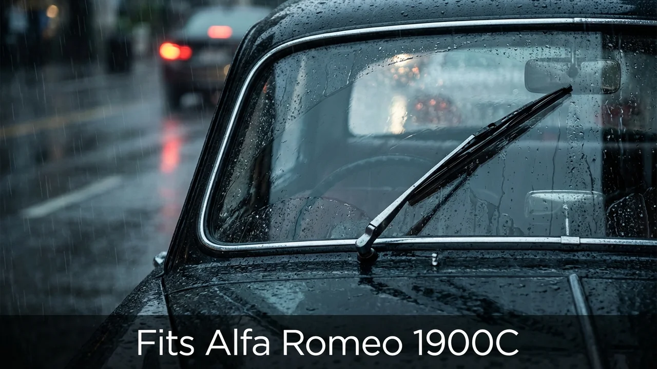 Alfa Romeo 1900C Passenger Side Wiper Blade — 17