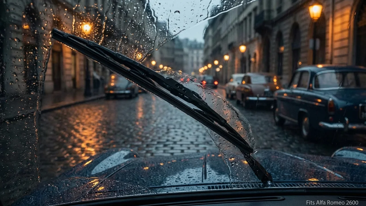 Alfa Romeo 2600 Driver Side Wiper Blade — 28