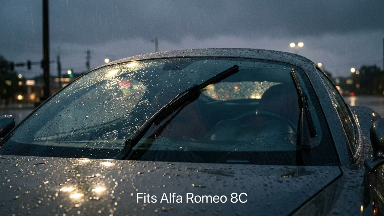 Alfa Romeo 8C Driver Side Wiper Blade — 26