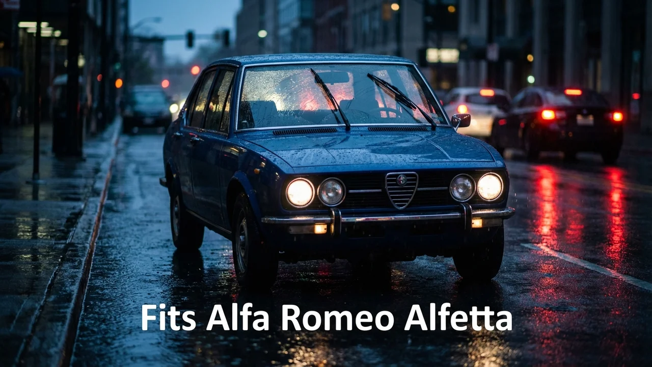 Alfa Romeo Alfetta Passenger Side Wiper Blade — 17