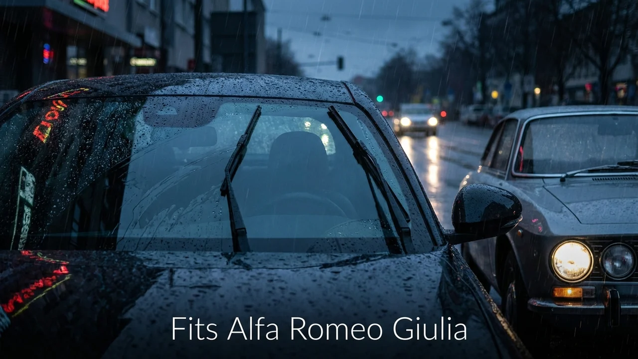 Alfa Romeo Giulia Passenger Side Wiper Blade — 17