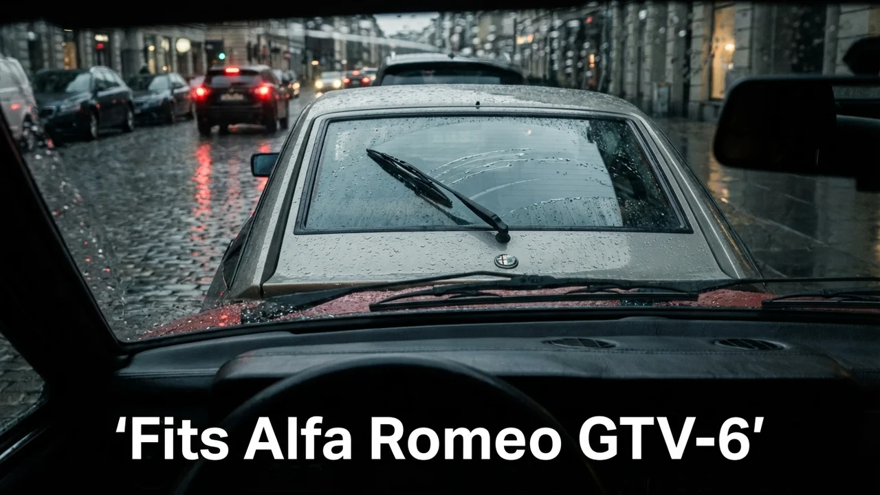 Alfa Romeo GTV-6 Rear Wiper Blade — 12