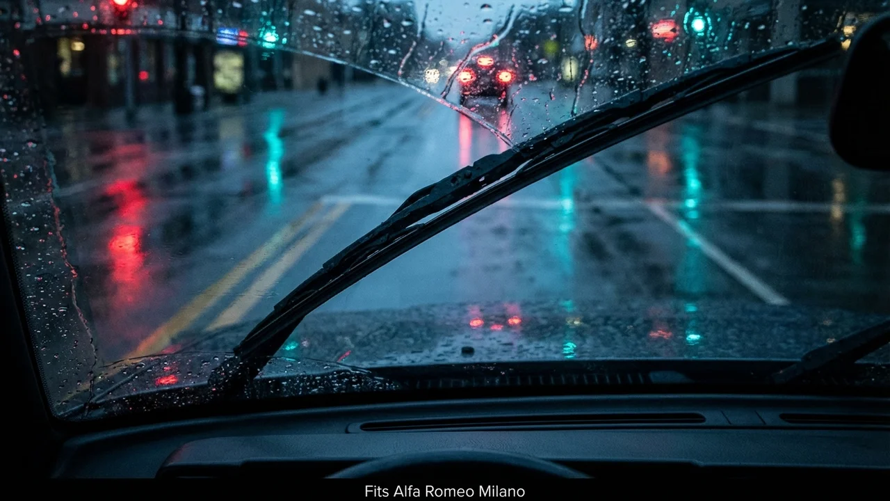 Alfa Romeo Milano Driver Side Wiper Blade — 24