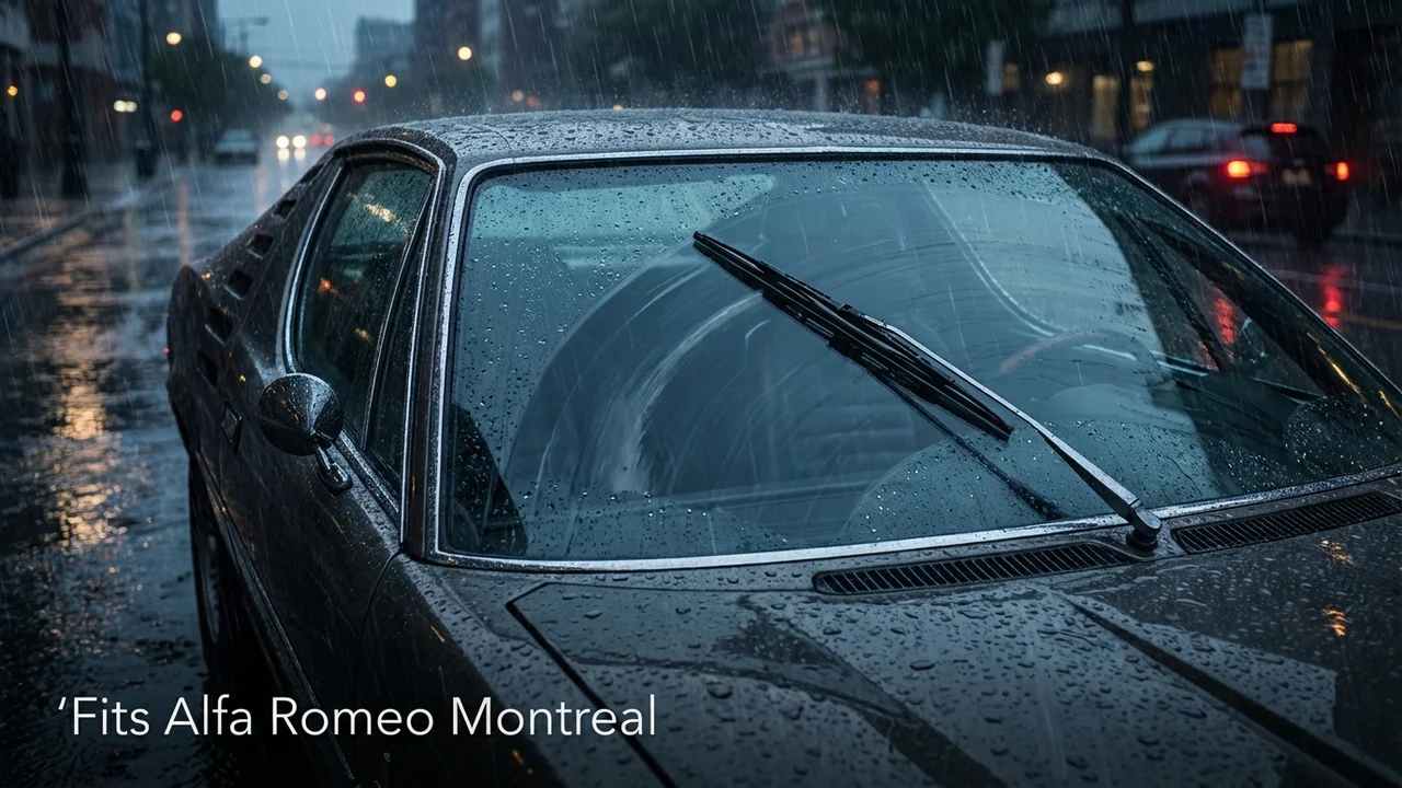 Alfa Romeo Montreal Driver Side Wiper Blade — 21