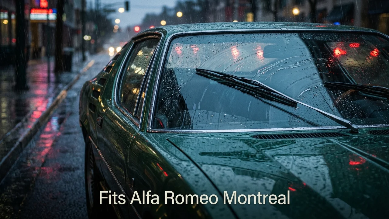 Alfa Romeo Montreal Passenger Side Wiper Blade — 17