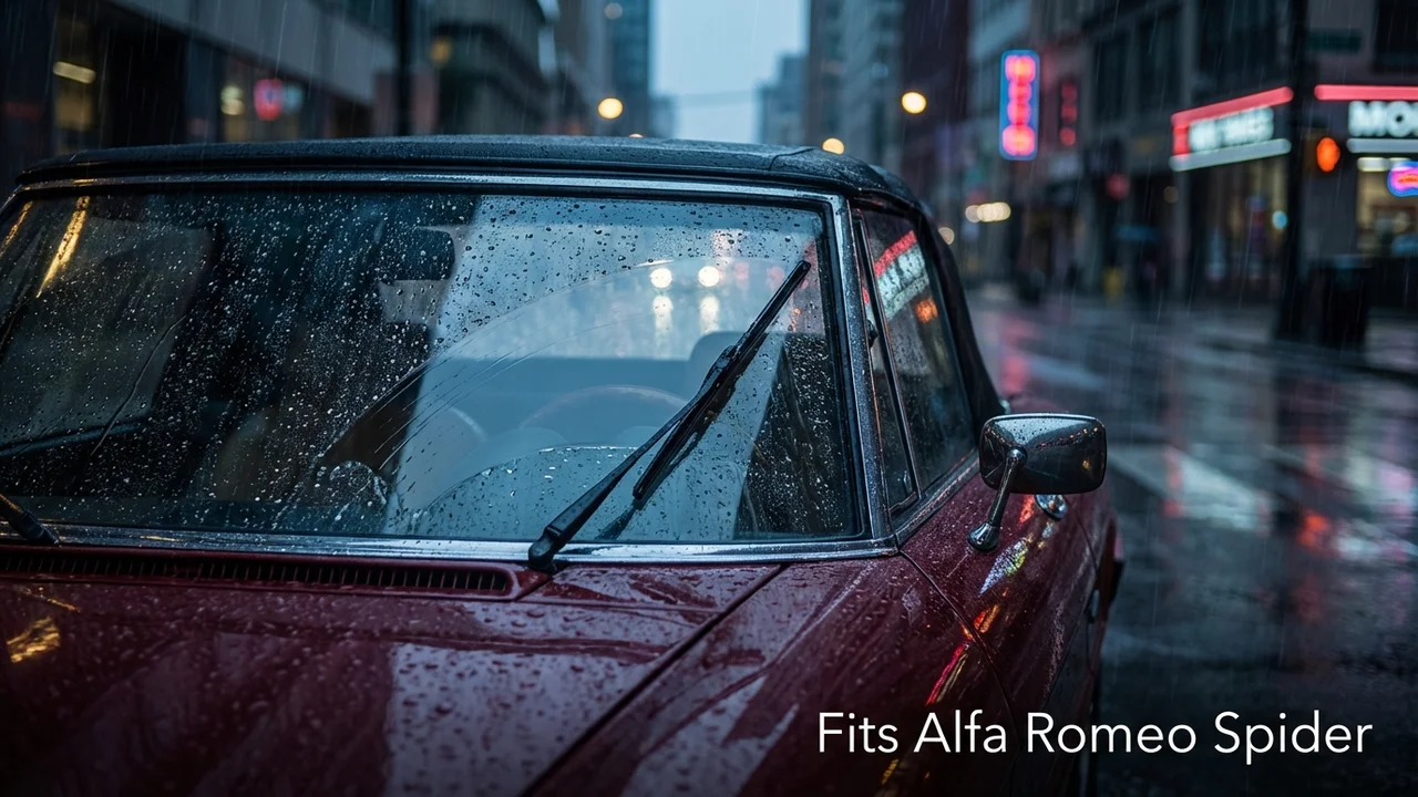 Alfa Romeo Spider Passenger Side Wiper Blade — 22