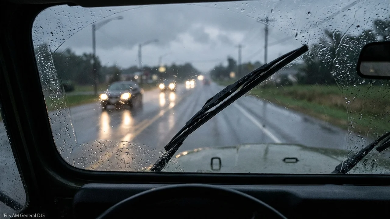 AM General DJ5 Driver Side Wiper Blade — 28