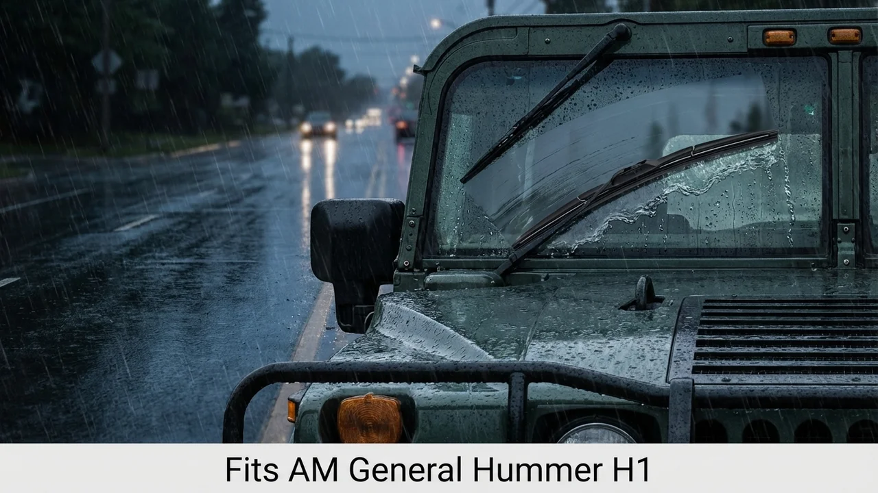 AM General Hummer H1 Passenger Side Wiper Blade — 18