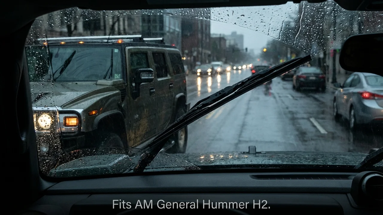 AM General Hummer H2 Driver Side Wiper Blade — 24