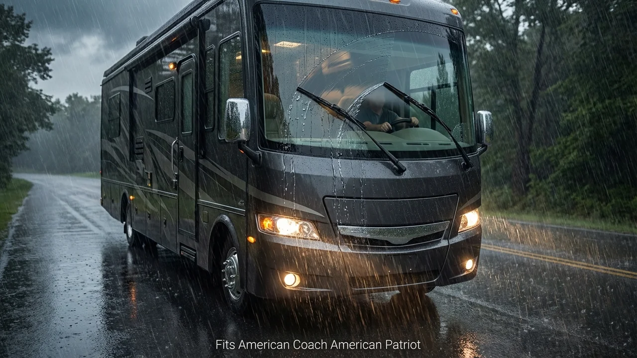 American Coach American Patriot Passenger Side Wiper Blade — 20