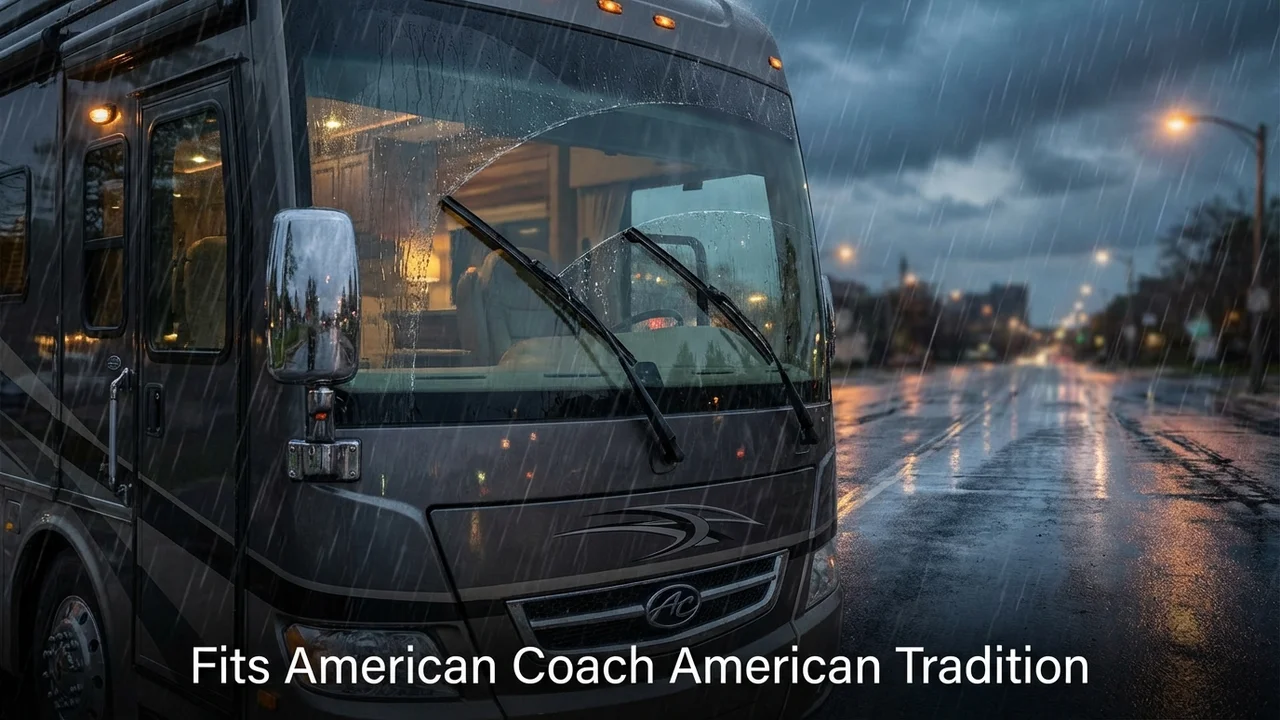 American Coach American Tradition Driver Side Wiper Blade — 20