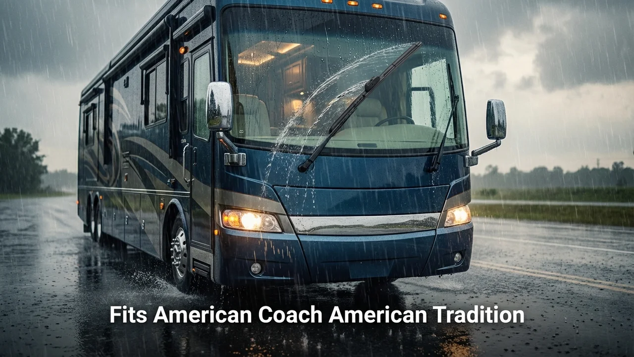 American Coach American Tradition Passenger Side Wiper Blade — 18