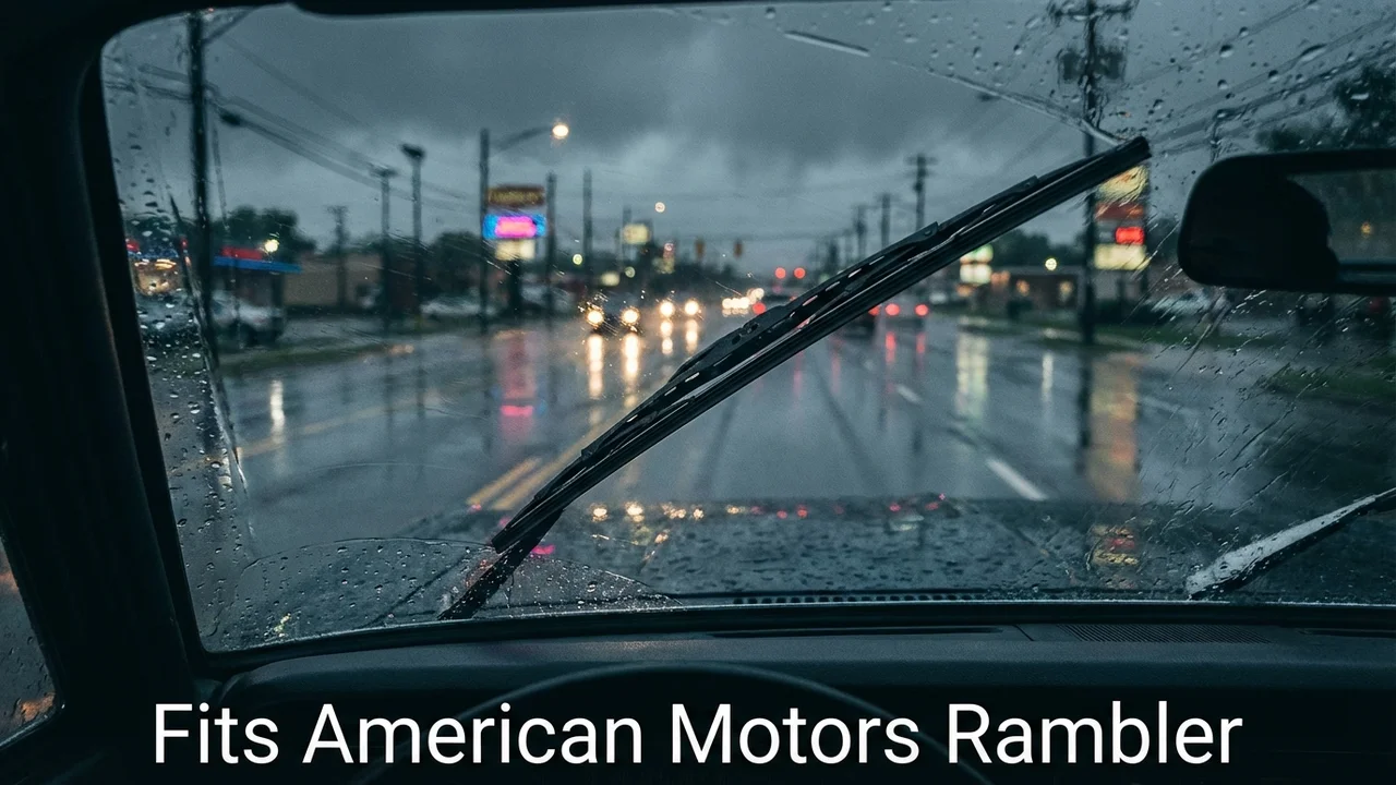 American Motors Rambler Driver Side Wiper Blade — 28