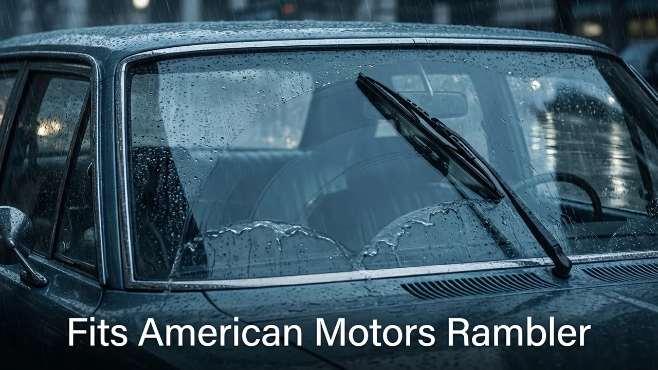 American Motors Rambler Passenger Side Wiper Blade — 19