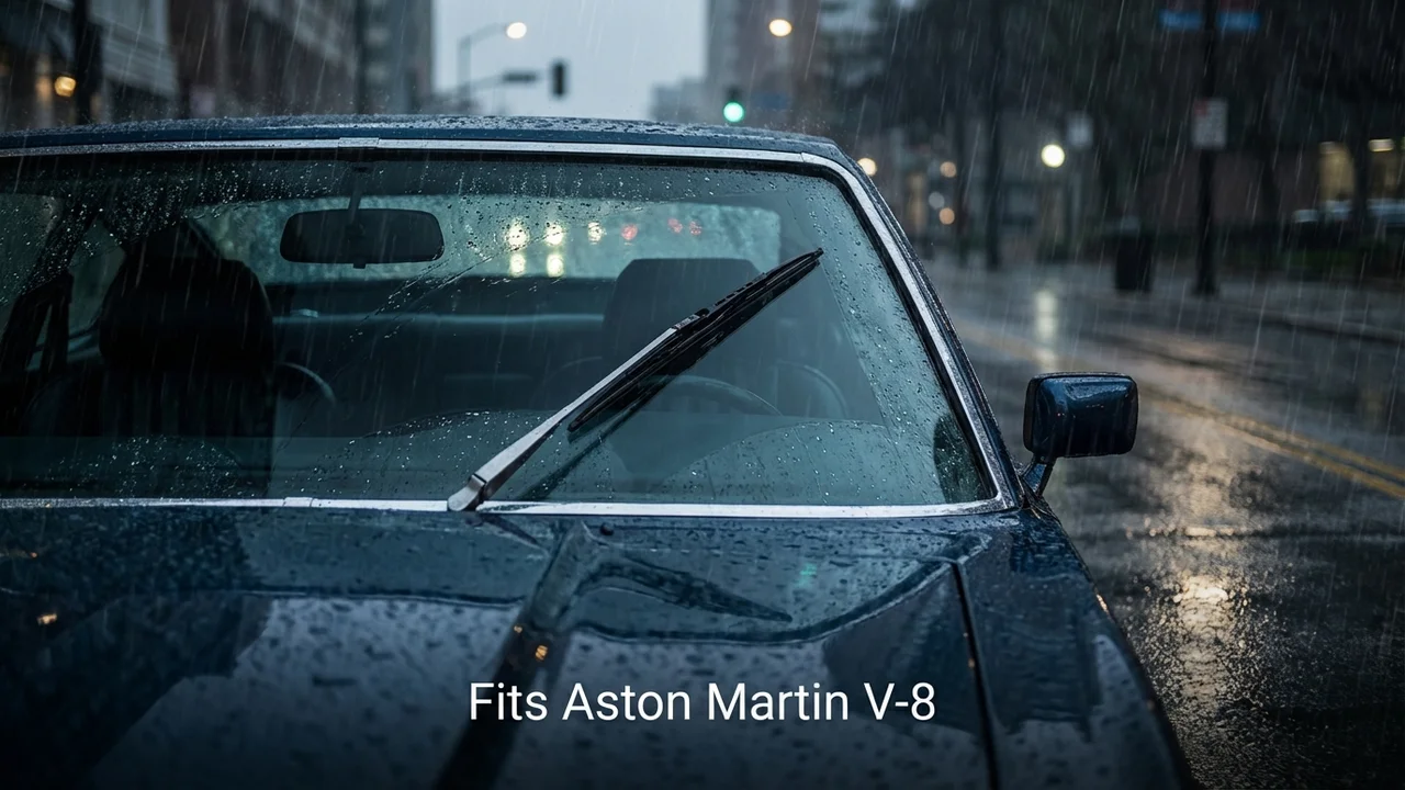 Aston Martin V-8 Passenger Side Wiper Blade — 18