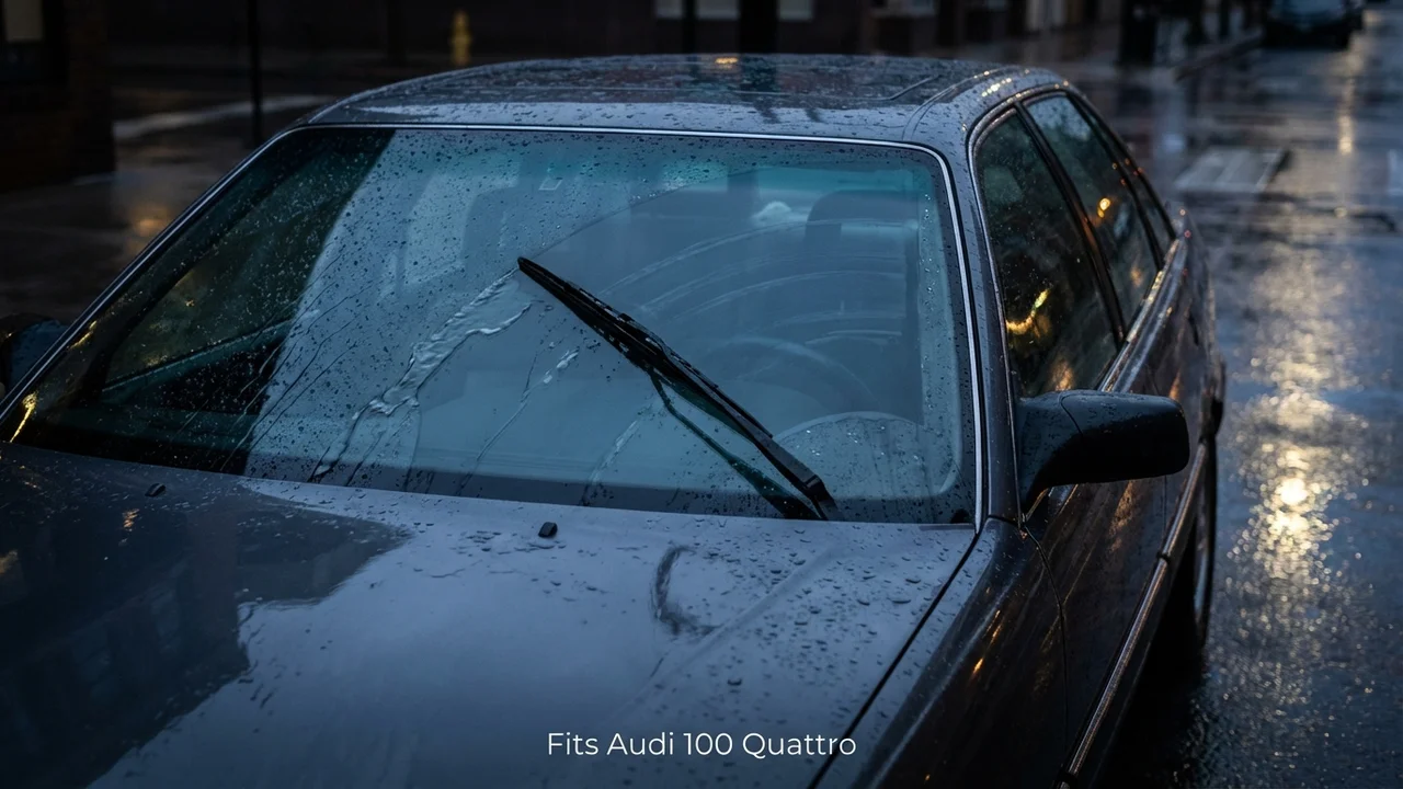 Audi 100 Quattro Driver Side Wiper Blade — 24