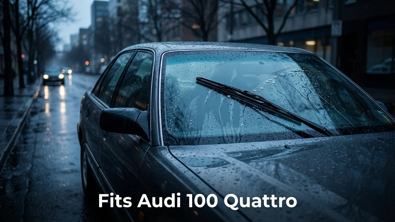 Audi 100 Quattro Passenger Side Wiper Blade — 17