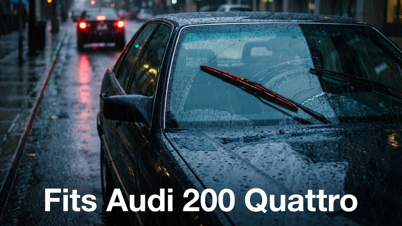 Audi 200 Quattro Driver Side Wiper Blade — 28