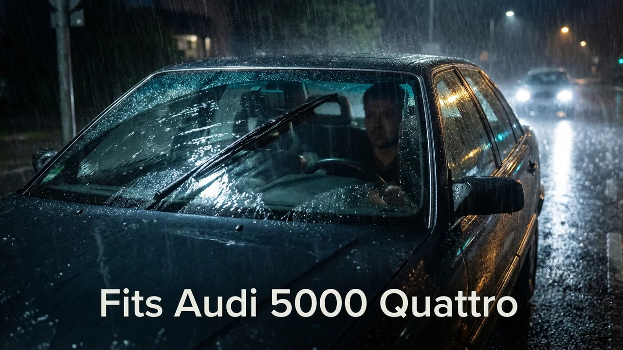 Audi 5000 Quattro Driver Side Wiper Blade — 24