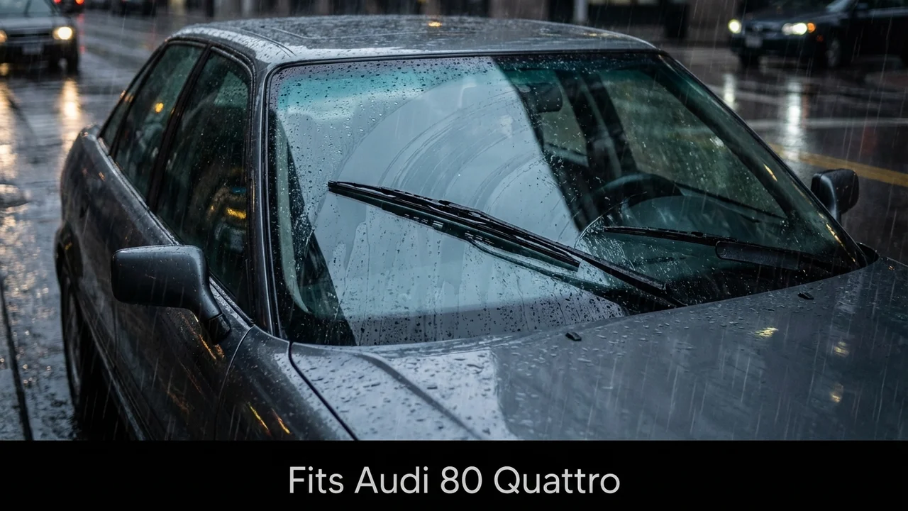 Audi 80 Quattro Driver Side Wiper Blade — 20