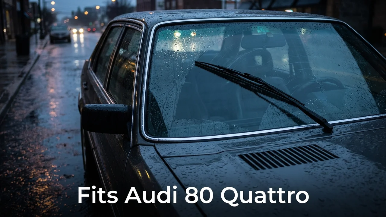 Audi 80 Quattro Passenger Side Wiper Blade — 19