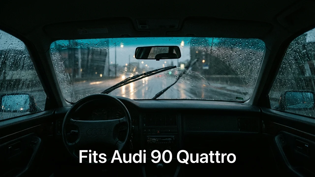 Audi 90 Quattro Driver Side Wiper Blade — 22