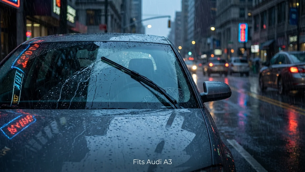 Audi A3 Driver Side Wiper Blade — 22