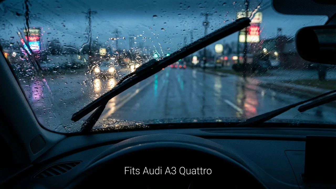 Audi A3 Quattro Driver Side Wiper Blade — 20