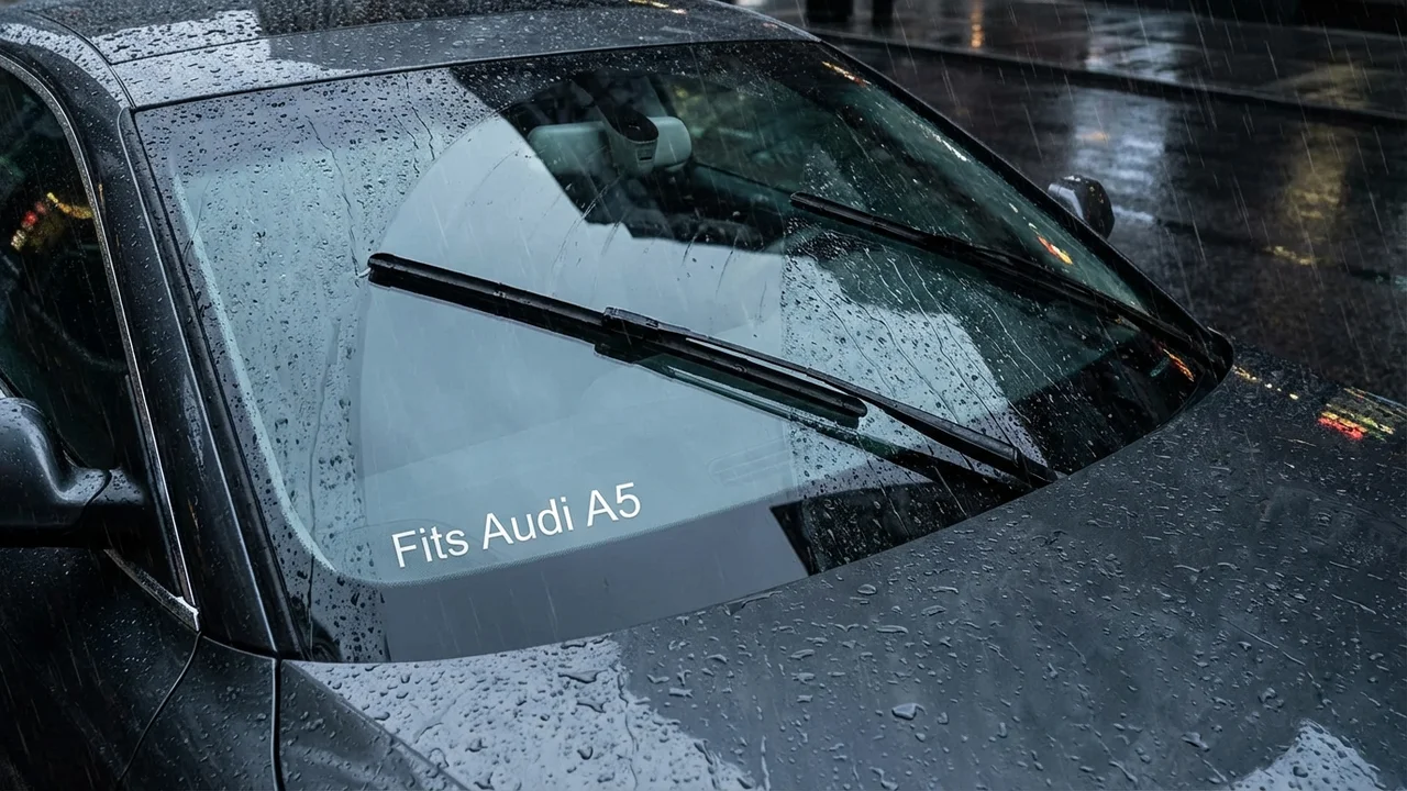 Audi A5 Driver Side Wiper Blade — 24
