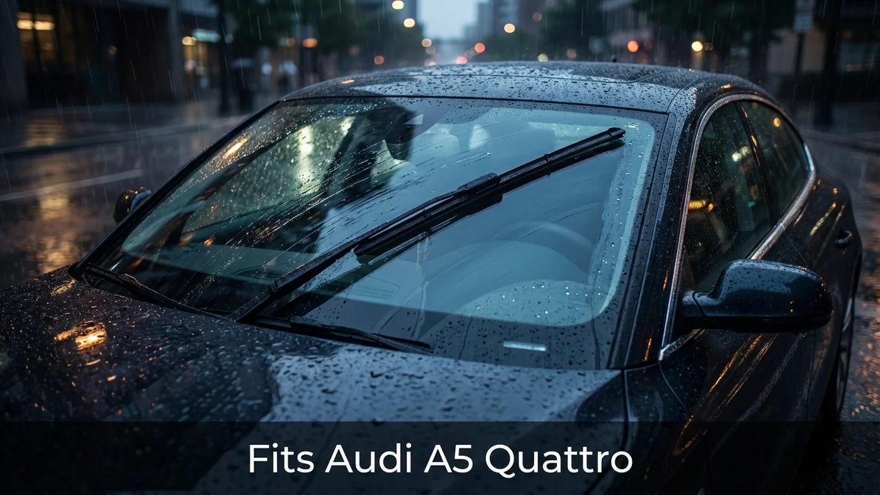 Audi A5 Quattro Driver Side Wiper Blade — 28