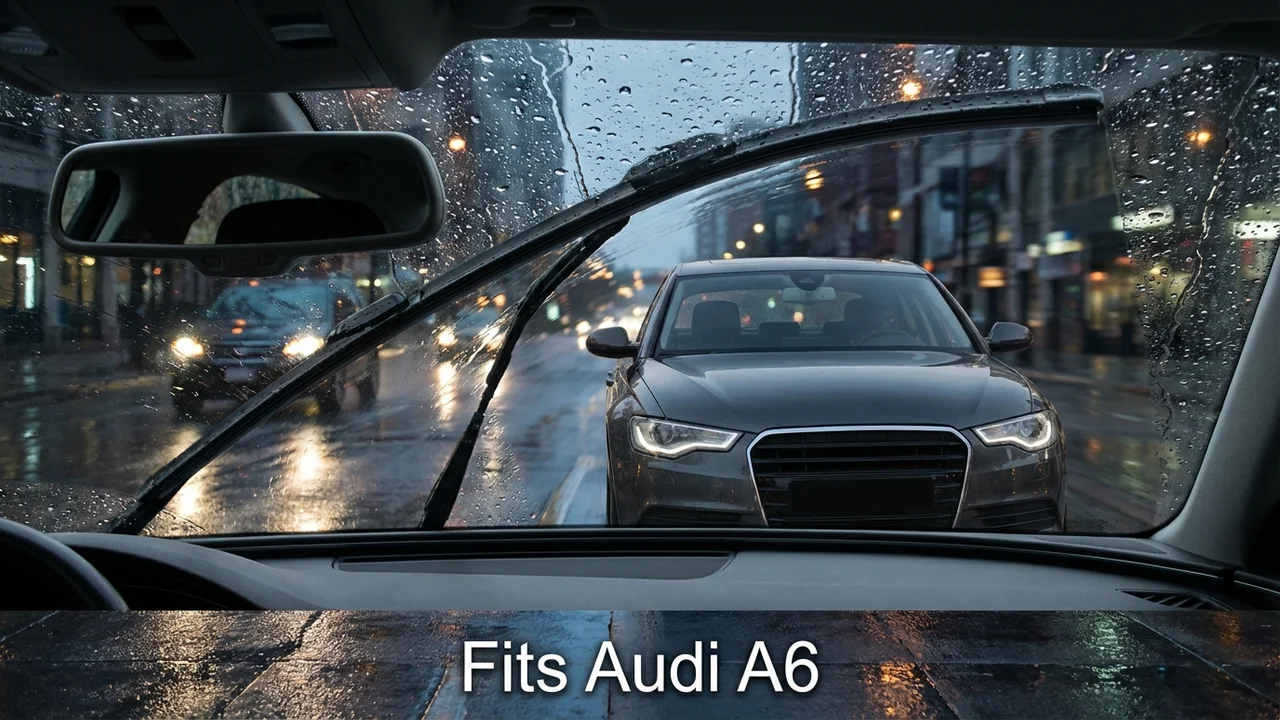 Audi A6 Driver Side Wiper Blade — 28