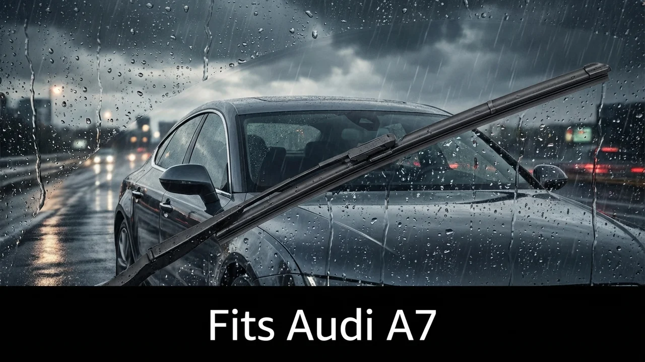 Audi A7 Driver Side Wiper Blade — 22