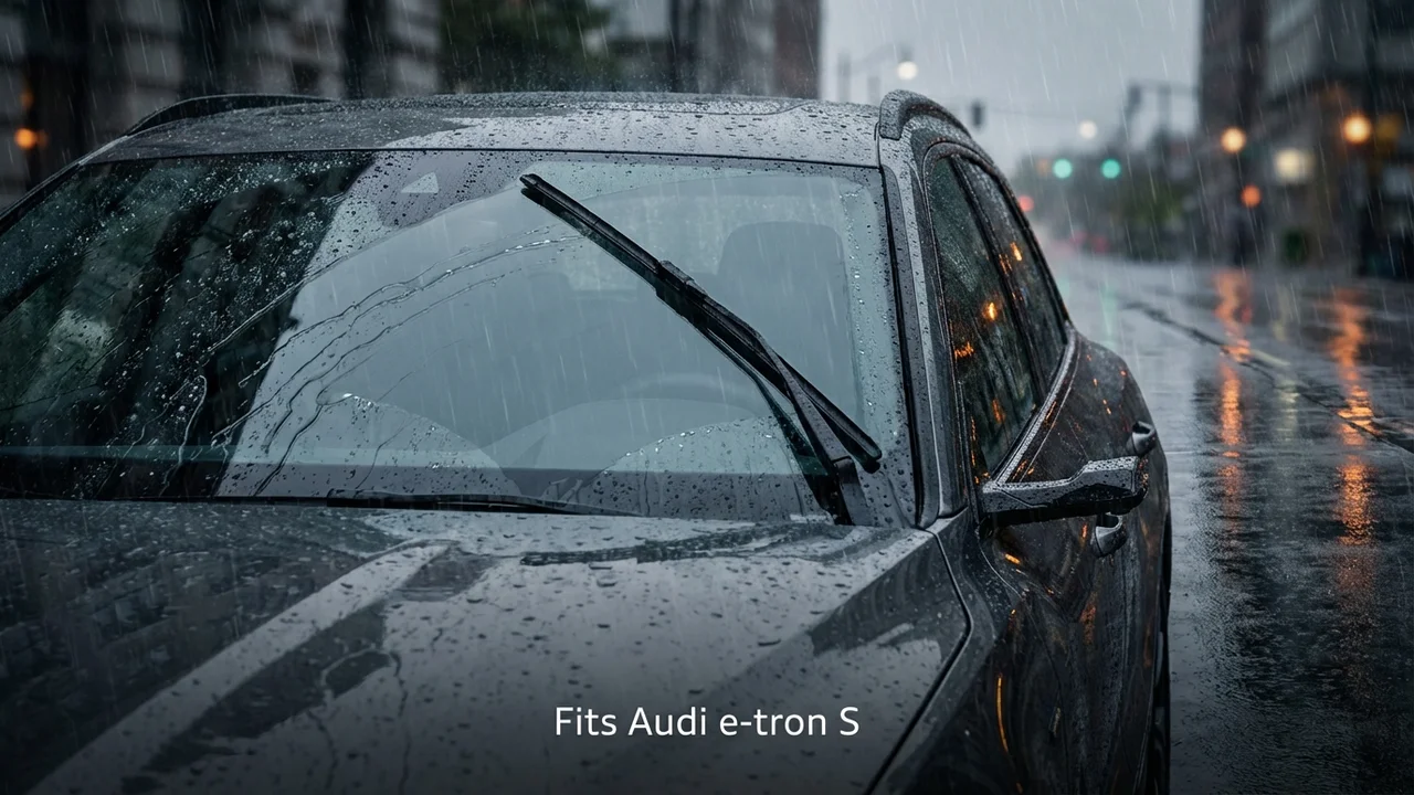 Audi e-tron S Passenger Side Wiper Blade — 18