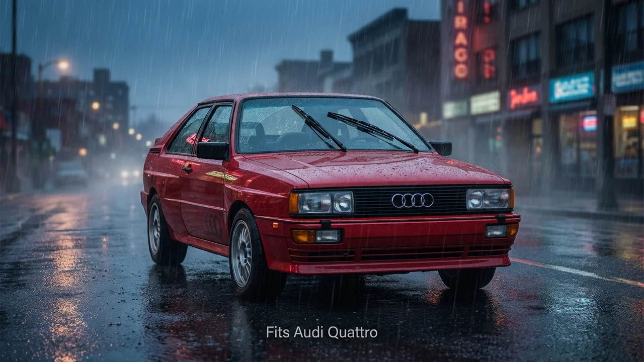 Audi Quattro Passenger Side Wiper Blade — 20