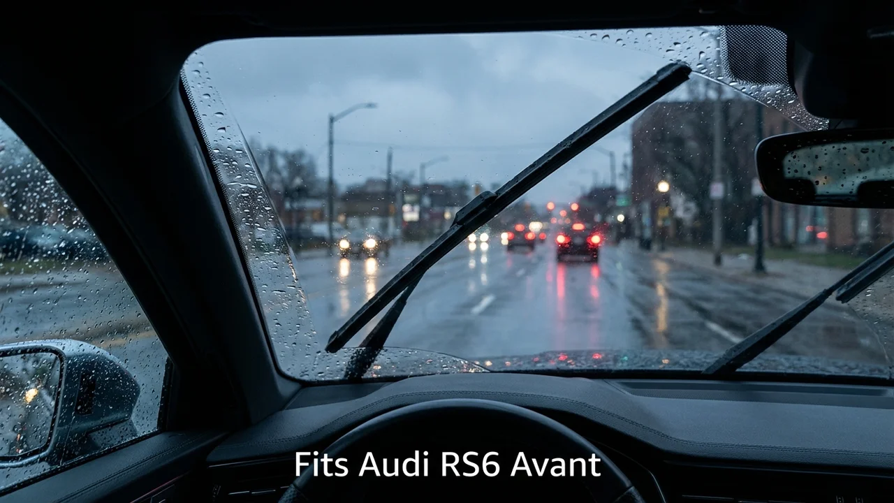 Audi RS6 Avant Driver Side Wiper Blade — 28