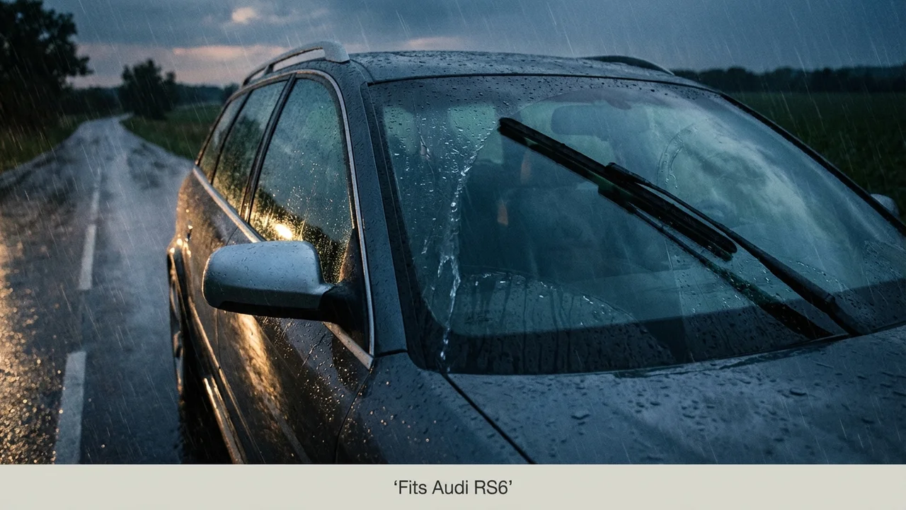 Audi RS6 Passenger Side Wiper Blade — 17