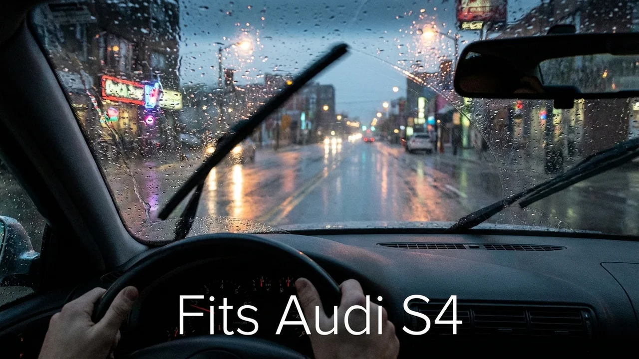 Audi S4 Driver Side Wiper Blade — 21