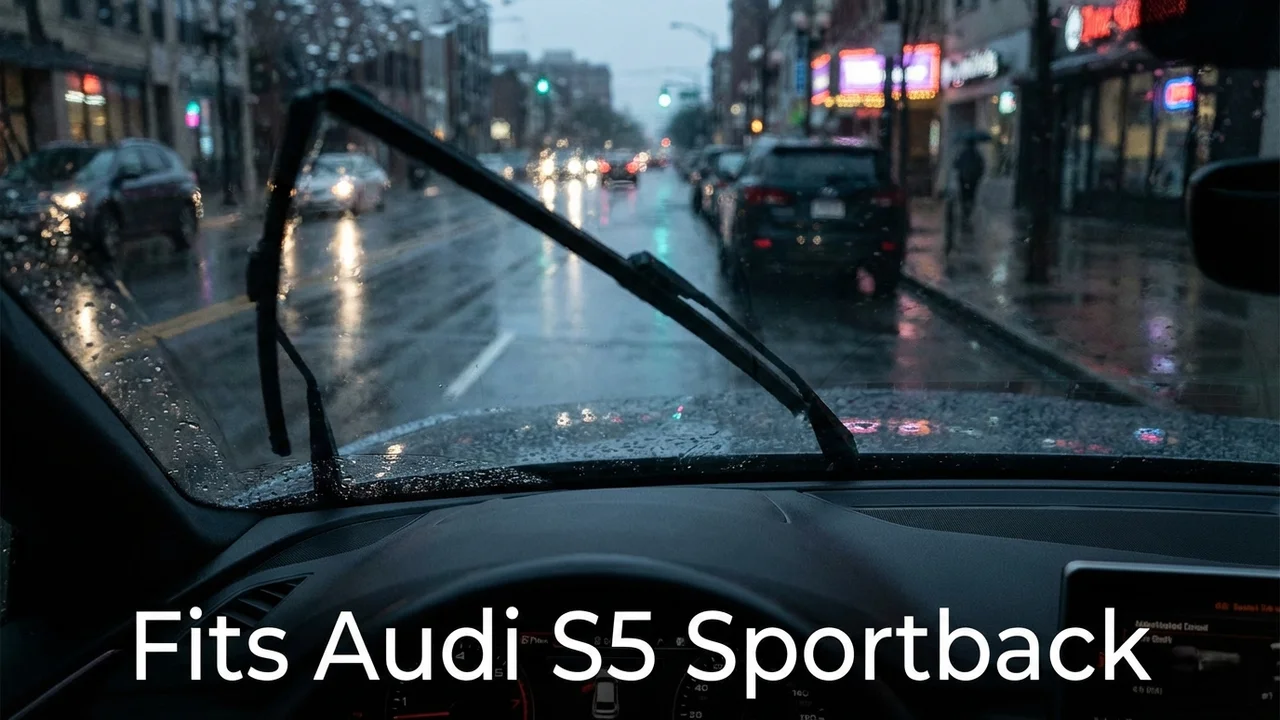 Audi S5 Sportback Driver Side Wiper Blade — 24