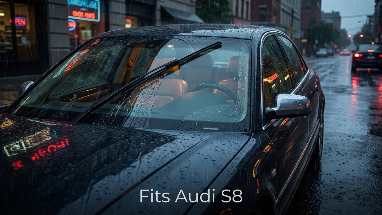 Audi S8 Driver Side Wiper Blade — 24