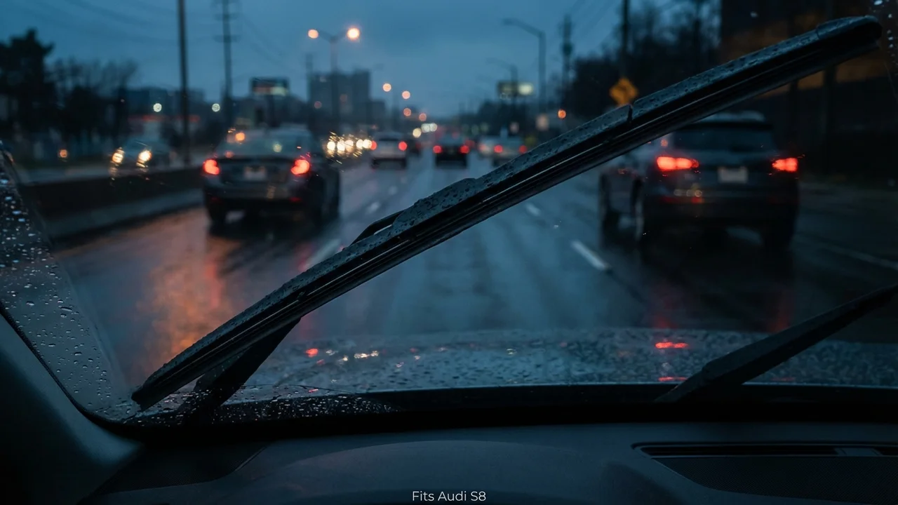 Audi S8 Passenger Side Wiper Blade — 22